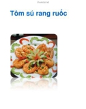 Tôm sú rang ruốc