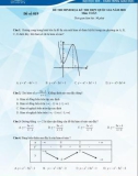 Đề thi minh họa THPT Quốc gia môn Toán năm 2020 - Đề số 19