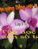 Bài giảng Tập đọc: Cuốn sổ tay - Tiếng việt 3 - GV.N.Phương Mai