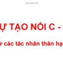 Sự tạo nối C-C từ các tác nhân thân hạch