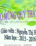 Bài giảng Sinh học 9: Bài 23 - GV. Nguyễn Thị Huế