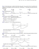 Đề thi thử THPT Quốc gia năm 2021 môn Toán có đáp án - Trường Đại học EDX (Lần 1)
