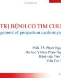 Điều trị bệnh cơ tim chu sinh - PGS. TS. Phạm Nguyễn Vinh