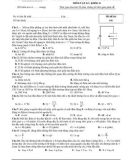 Đề thi thử môn Vật lý lớp 11 năm 2022-2023 (Lần 1) - Trường THPT Kim Sơn B