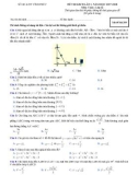 Đề KSCL lần 1 môn Toán lớp 12 năm 2017-2018 - Sở GD&ĐT Vĩnh Phúc - Mã đề 209