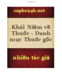 Thuốc - Danh mục thuốc gốc