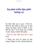 Sự phát triển hậu phôi lưỡng cư