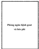 Phòng ngừa bệnh gout và béo phì