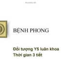 Bài giảng bệnh phong part 1