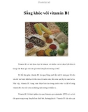 Sống khỏe với vitamin B1