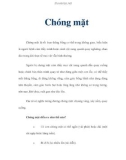 Chóng mặt