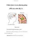 Chần đoán và các phương pháp điều trị u não (Kỳ 1)