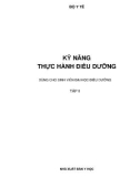 Kỹ năng thực hành điều dưỡng - NXB Y học