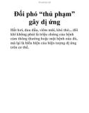 Đối phó 'thủ phạm' gây dị ứng