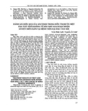 Đánh giá hiệu quả của afatinib trong điều trị bước một ung thư phổi không tế bào nhỏ giai đoạn muộn có đột biến EGFR tại Bệnh viện Đại học Y Hà Nội