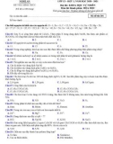 Đề khảo sát chất lượng môn Hóa học năm 2020-2021 - Sở GD&ĐT Nghệ An - Mã đề 201