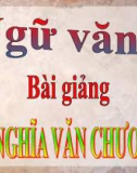 Bài giảng Ngữ văn 7: Ý nghĩa văn chương