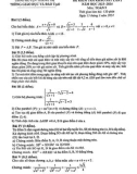 Đề thi KSCL môn Toán lớp 9 năm 2023-2024 (Lần 1) - Phòng GD&ĐT Thanh Trì