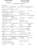 Đề thi khảo sát chất lượng đầu năm môn Toán lớp 10 năm học 2019-2020 có đáp án – Trường THPT Hải An