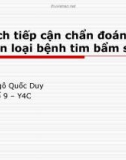 Cách tiếp cận chẩn đoán và phân loại bệnh tim bẩm sinh