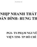 NHỊP NHANH THẤT XOẮN ĐỈNH- RUNG THẤT