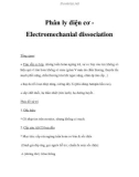 Phân ly điện cơ Electromechanial dissociation