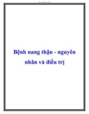 Bệnh nang thận nguyên nhân và điều trị