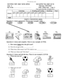 Đề thi học kì 2 môn Tiếng Anh lớp 3 năm 2019-2020 - Trường Tiểu học Song Bình
