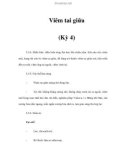 Viêm tai giữa (Kỳ 4) 3.3.4. Diễn biến: diễn biến từng đợt kéo dài nhiều năm.