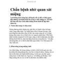 Chẩn bệnh nhờ quan sát miệng