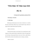 Viêm thận- bể thận mạn tính (Kỳ 4)