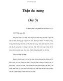 Thận đa nang (Kỳ 3)