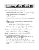 Hướng dẫn Đề số 18