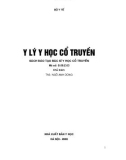 Bác sĩ Y học cổ truyền - Y lý Y học cổ truyền: Phần 1