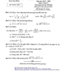 Đề thi khảo sát chất lượng giữa học kì 1 môn Toán lớp 9 năm 2019-2020 - Phòng GD&ĐT Hà Đông