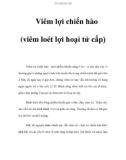 Viêm lợi chiến hào (viêm loét lợi hoại tử cấp)