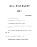 Bài giảng Khám bệnh da liễu (kì 1) - BS. Bùi Khánh Duy