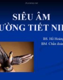 Dịch tễ học: SIÊU ÂM