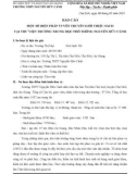 Sáng kiến kinh nghiệm THPT: Môt số biện pháp tuyên truyền giới thiệu sách tại thư viện Trường THPT Nguyễn Hữu Cảnh