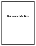 Quả mướp chữa bệnh