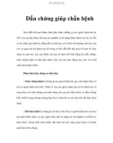 Dấu chứng giúp chẩn bệnh