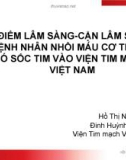 Đề tài nghiên cứu: Đặc điểm lâm sàng cận lâm sàng bệnh nhân nhồi máu cơ tim có sốc tim vào Viện Tim Mạch Việt Nam