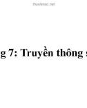 Bài giảng Tổ chức sự kiện: Chương 7 - ĐH Kinh tế Quốc dân