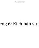 Bài giảng Tổ chức sự kiện: Chương 6 - ĐH Kinh tế Quốc dân