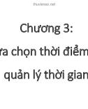 Bài giảng Tổ chức sự kiện: Chương 3 - ĐH Kinh tế Quốc dân