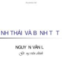 Bài giảng Sinh thái và Bệnh tật - Nguyễn Văn Lơ