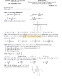 Đề thi thử THPTQG 2018 môn Toán - Trường Đại học Tây Nguyên - Mã đề 132