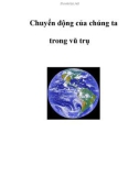 Chuyển động của chúng ta trong vũ trụ (Đặng Vũ Tuấn Sơn)