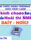 Giáo án điện tử mầm non: Bài Quả