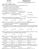 Đề kiểm tra giữa kì 1 môn Vật lí lớp 11 năm 2022-2023 - Sở GD&ĐT Bắc Ninh